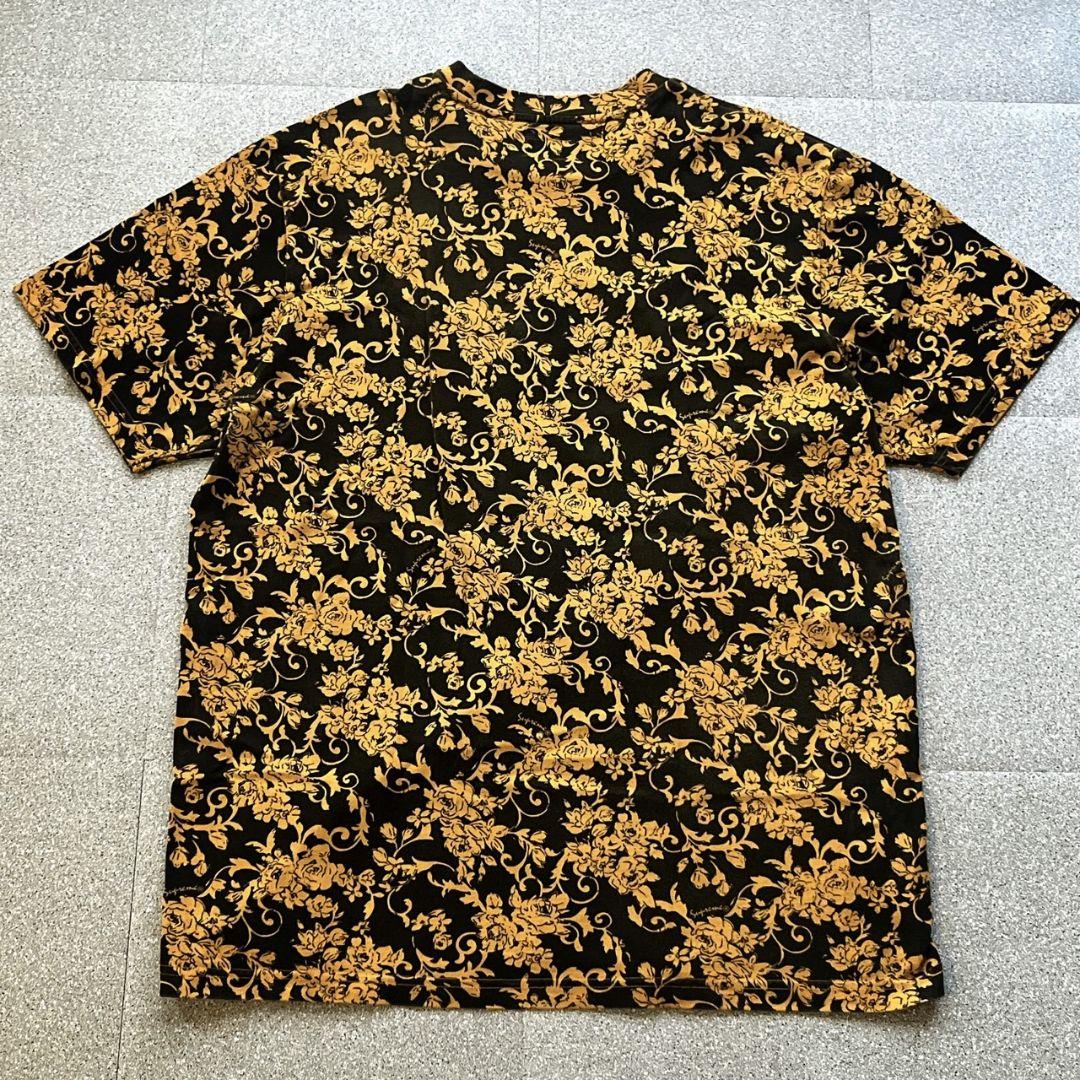 窪塚洋介着　Supreme Floral Small box Black Tee