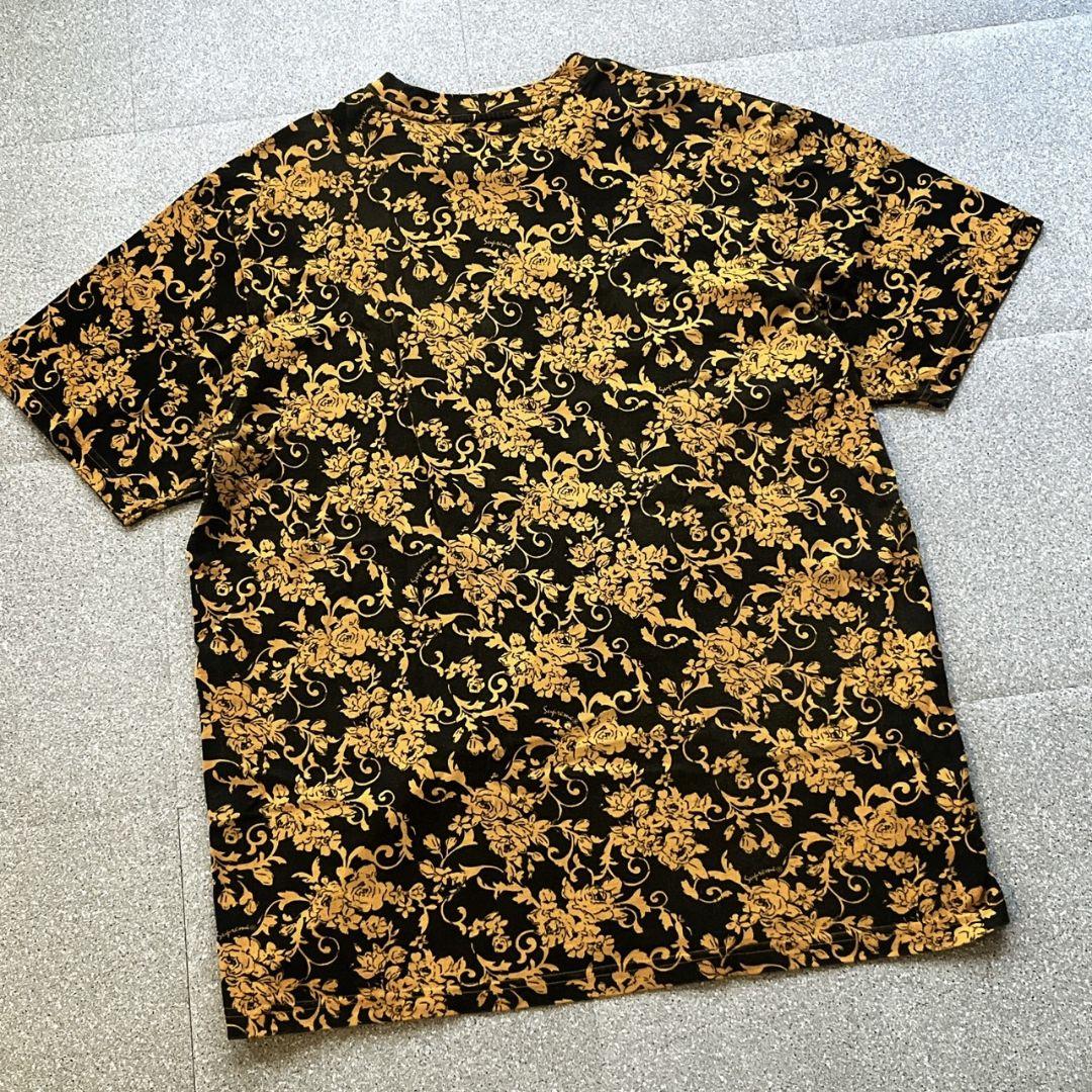 窪塚洋介着　Supreme Floral Small box Black Tee