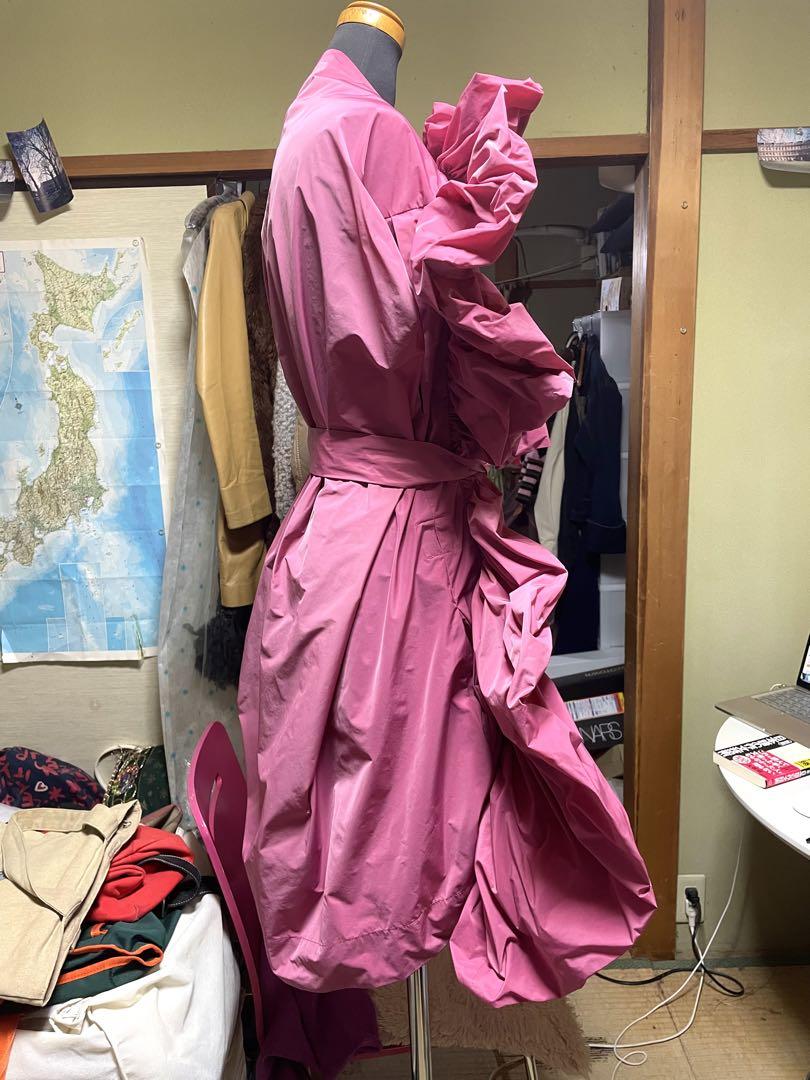 Vivienne Westwoodソフトメモリーライトタフタフリルドレス￼ピンク