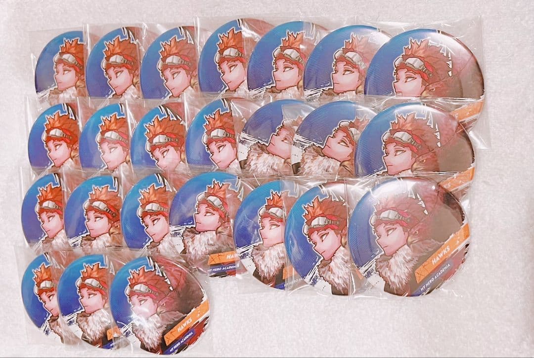 僕のヒーローアカデミア ヒロアカ 新十傑 ホークス コレクション缶バッジ