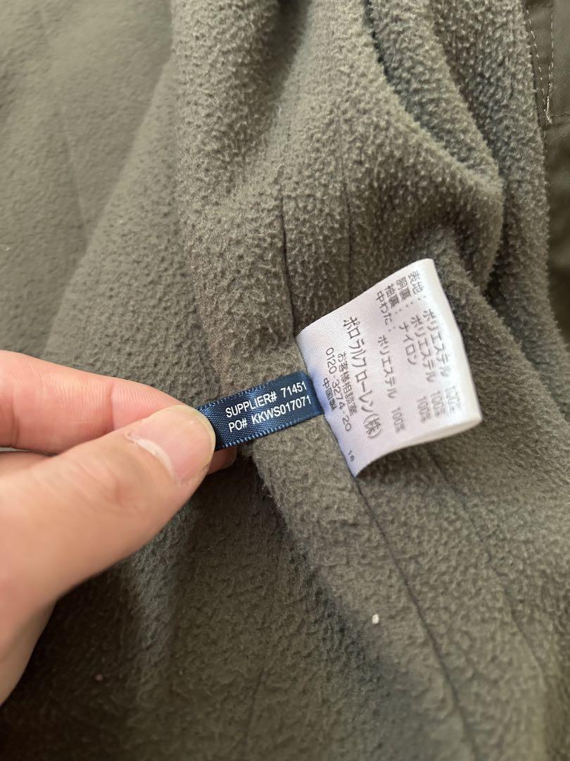 POLO Ralph Lauren パデットジャケット　裏フリース　XL