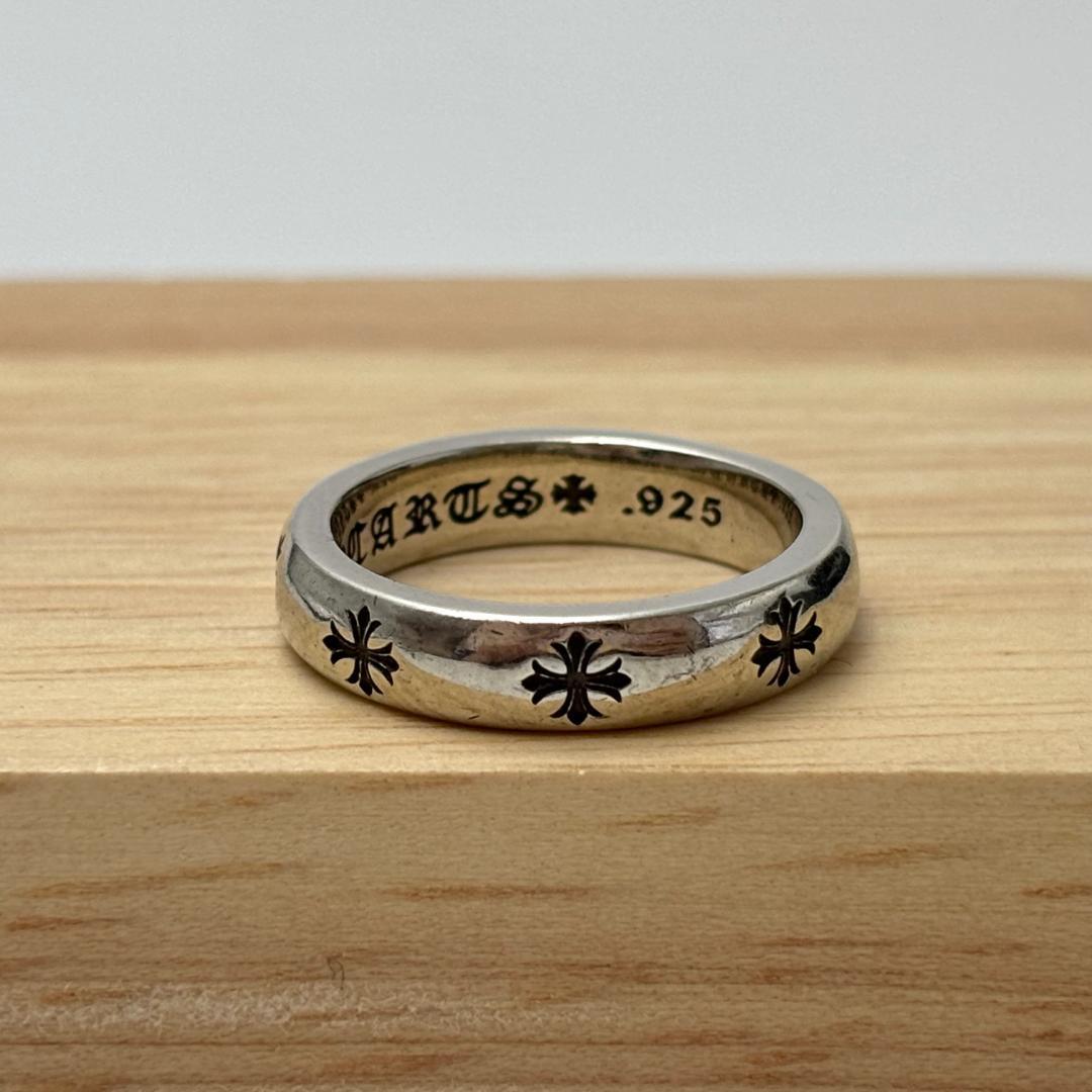 ❤️正規品❤️CHROME HEARTS クロスモチーフリング 14号
