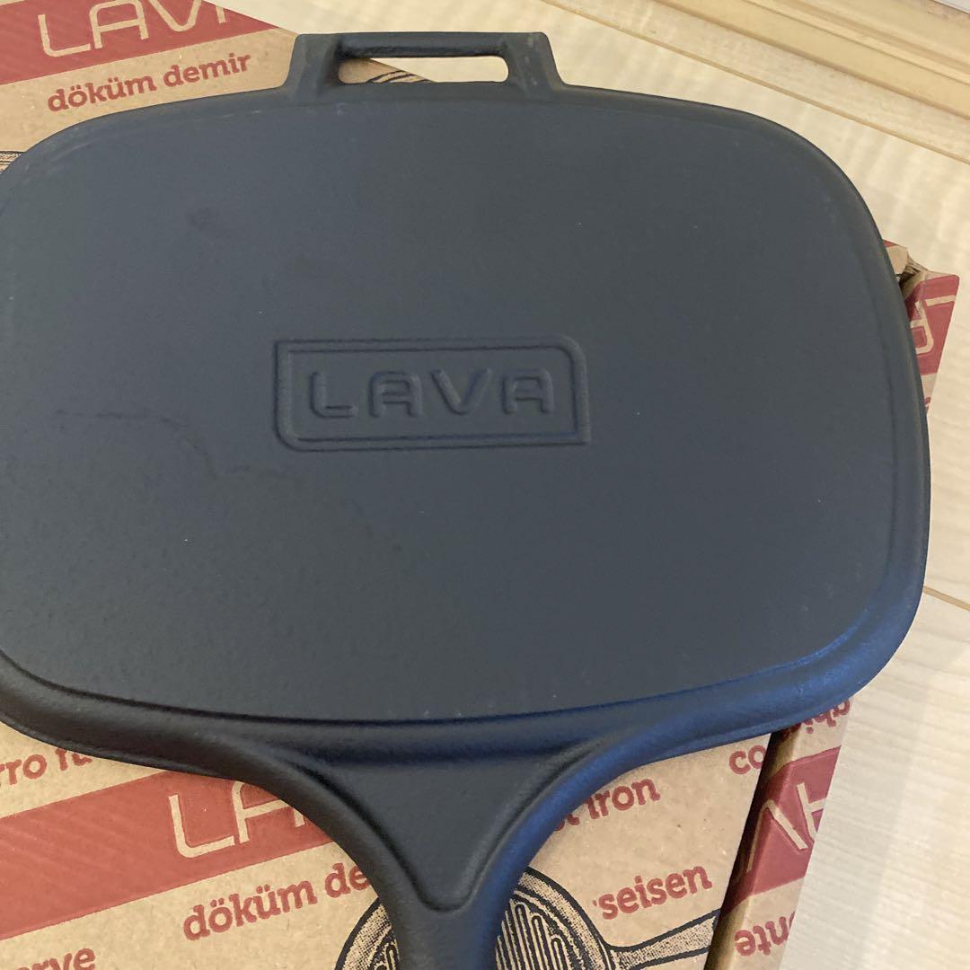 【新品未使用箱付き】LAVA ホットサンドクッカー 鋳鉄製 未使用】LAVA ホットサンドクッカー 鋳鉄製 - メルカリ