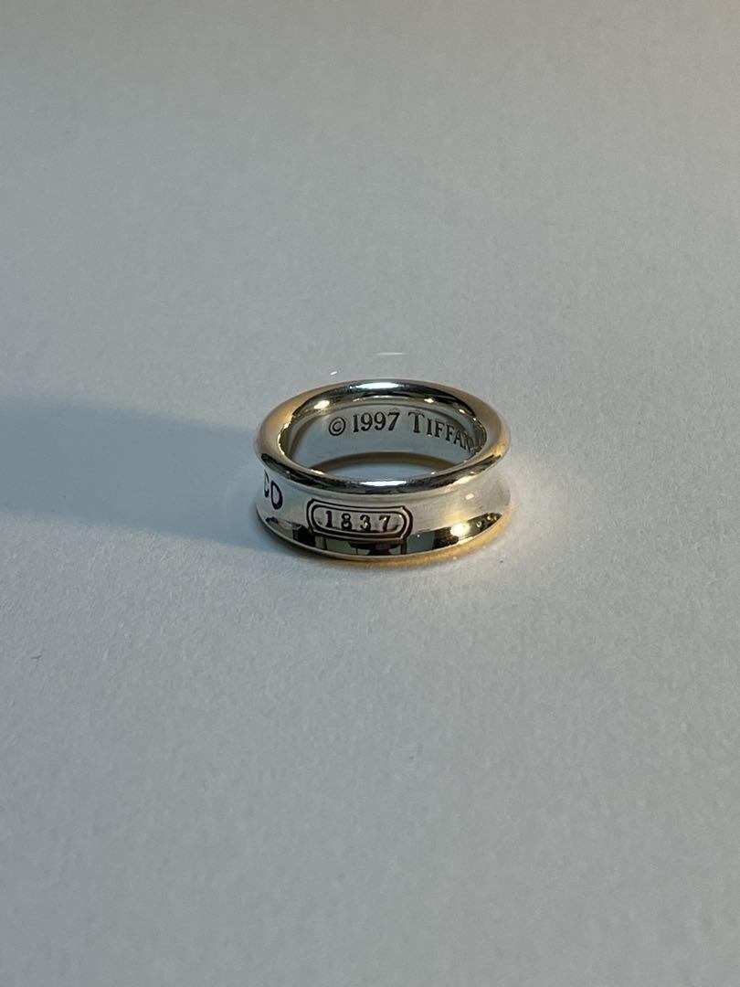 Tiffany & Co. - ティファニー ナローリング 指輪 Tiffany 9号
