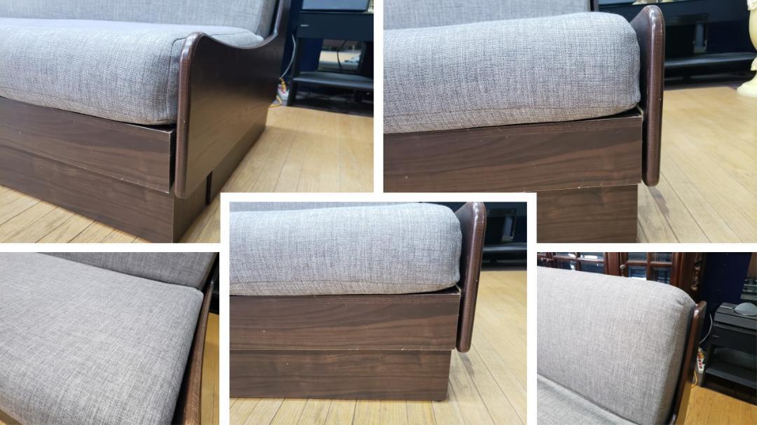 すけさん　　ｇ57 美品　展示品　モーブル ごろ寝ソファ ソファベッド