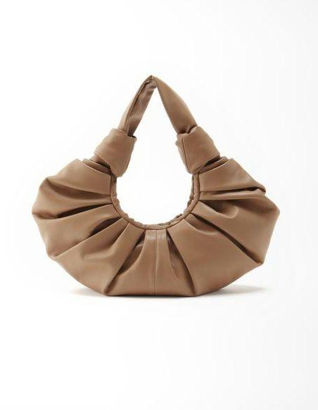 【あす楽対応】 STUDIOUS GIA Croissant ギャザー ハンドバッグ Bag バッグ