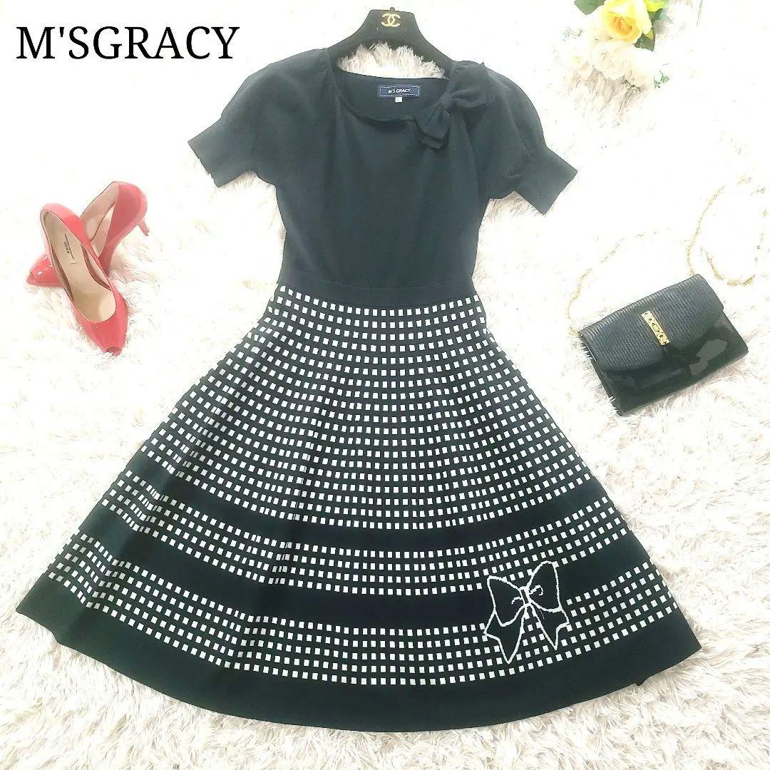 中古・古着通販】M'S GRACY (エムズグレイシー) リボン柄
