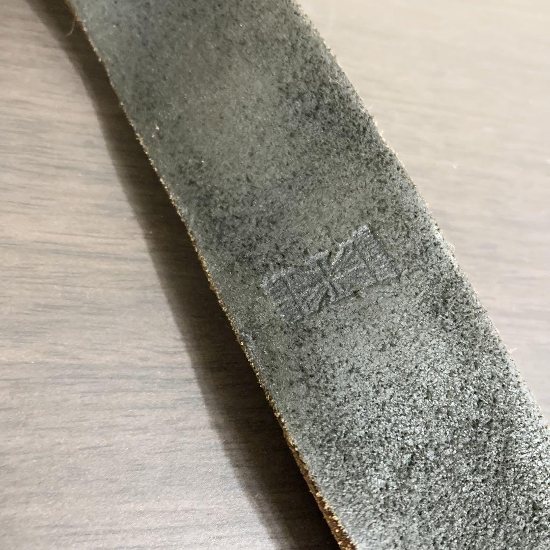 COLLARS CLASSICS 革ベルト バックル 真鍮
