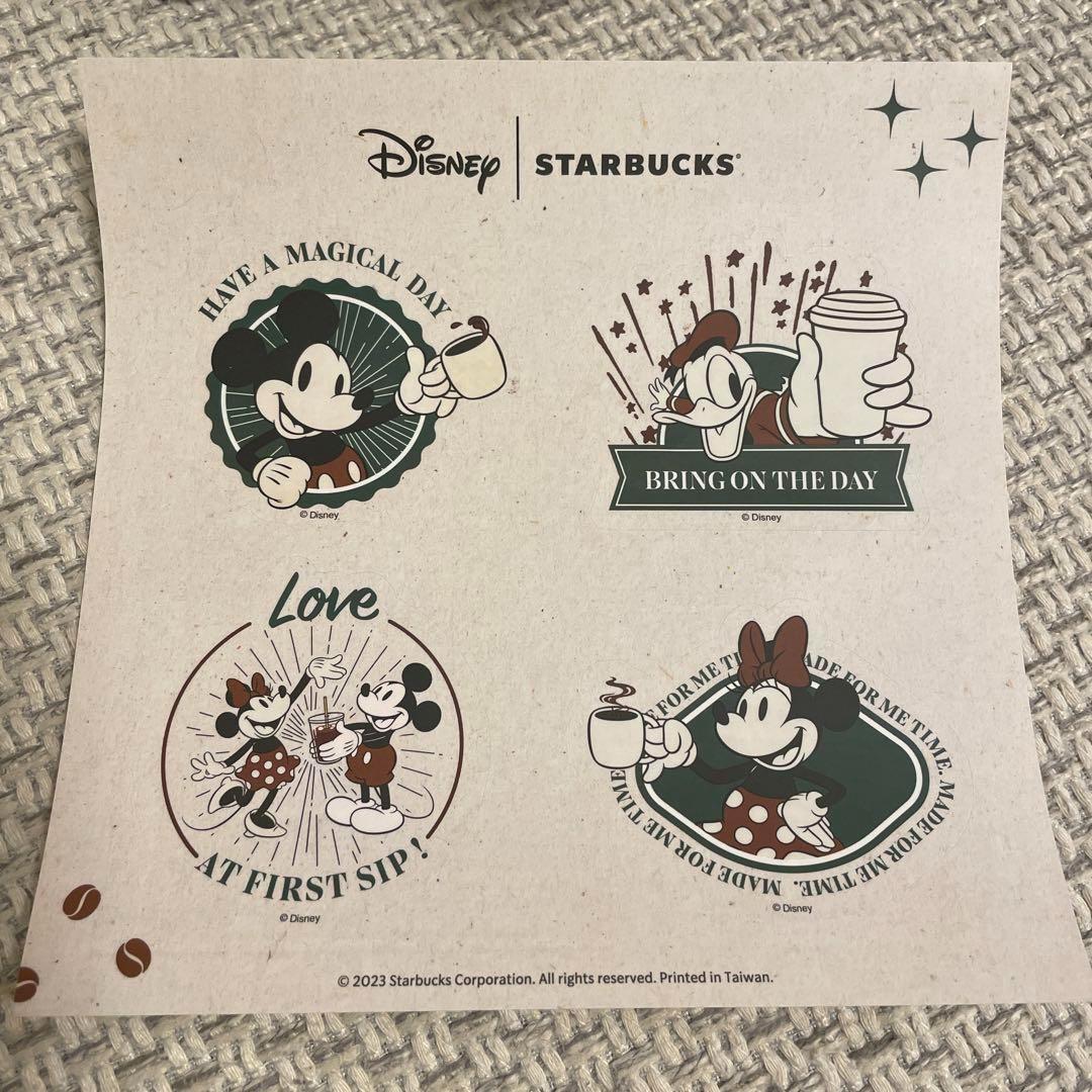 台湾スターバックス トートバッグ ミッキー ミニー DISNEY Love ミッキー Starbucks(スターバックス) バッグ・カバン(レディース
