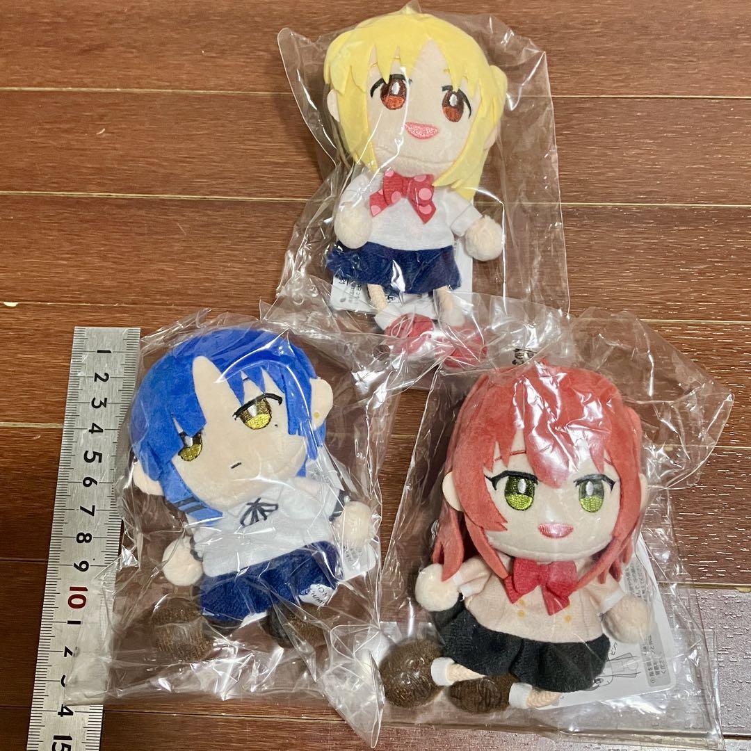 ぼっち・ざ・ろっく ぱぺっとちゃーむ ぬいぐるみ キーホルダー 3種セット その他