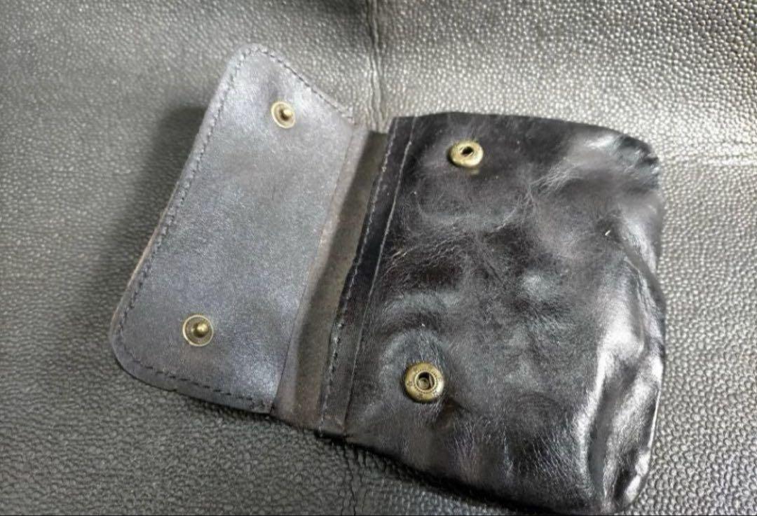 新品未使用　RRL レザー コインケース　ブラック