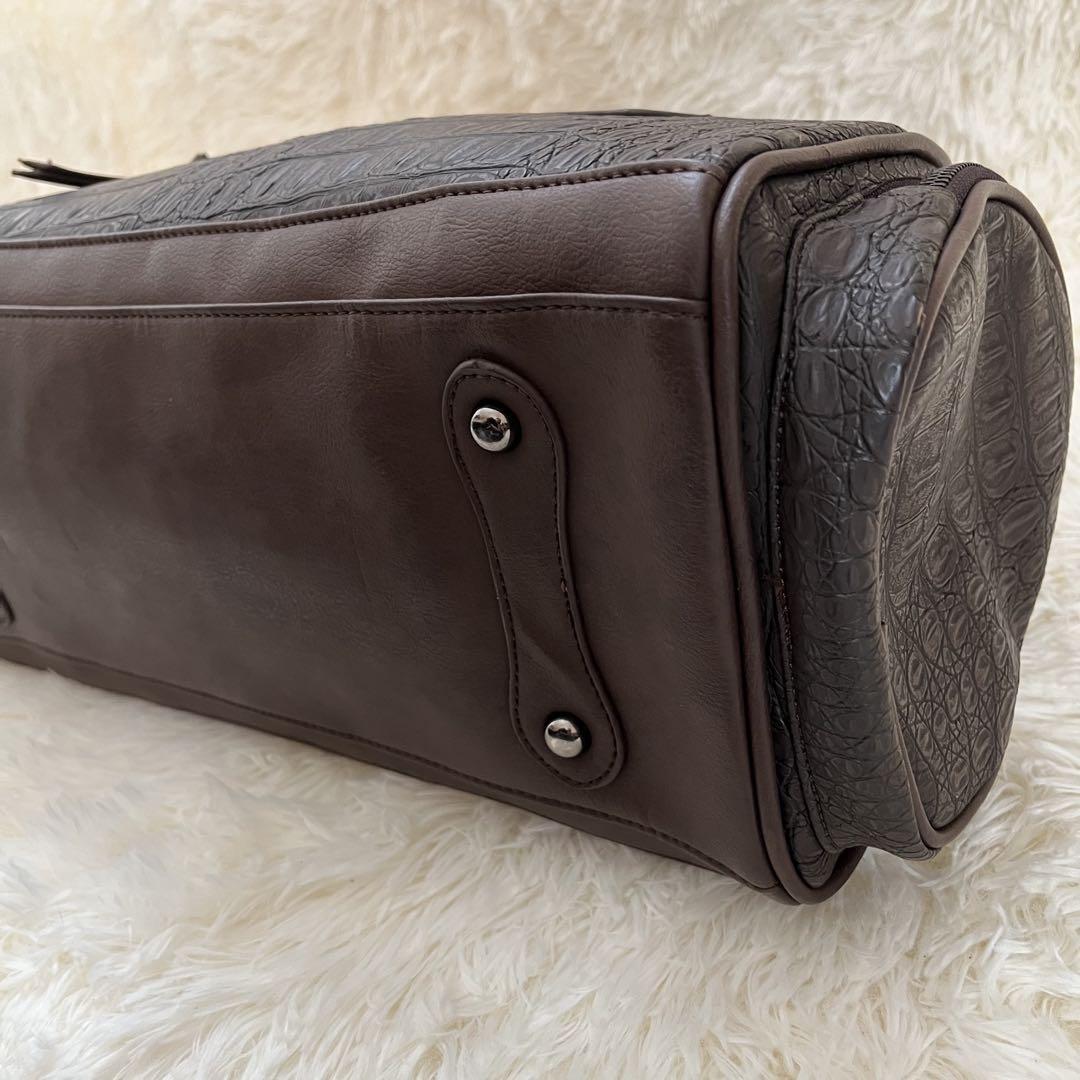 美品 Roen ボストンバッグ ブラウン