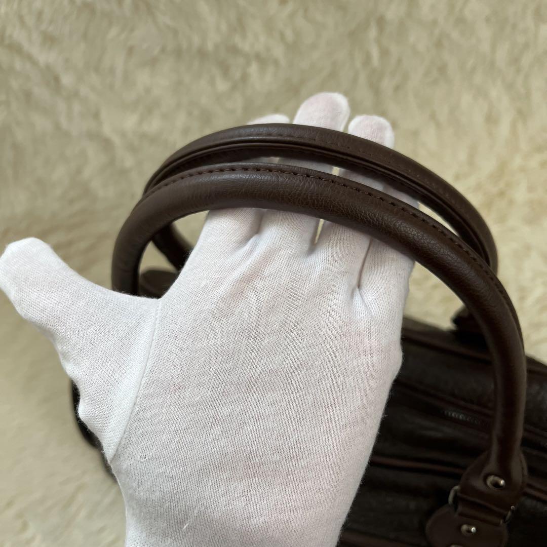 美品 Roen ボストンバッグ ブラウン
