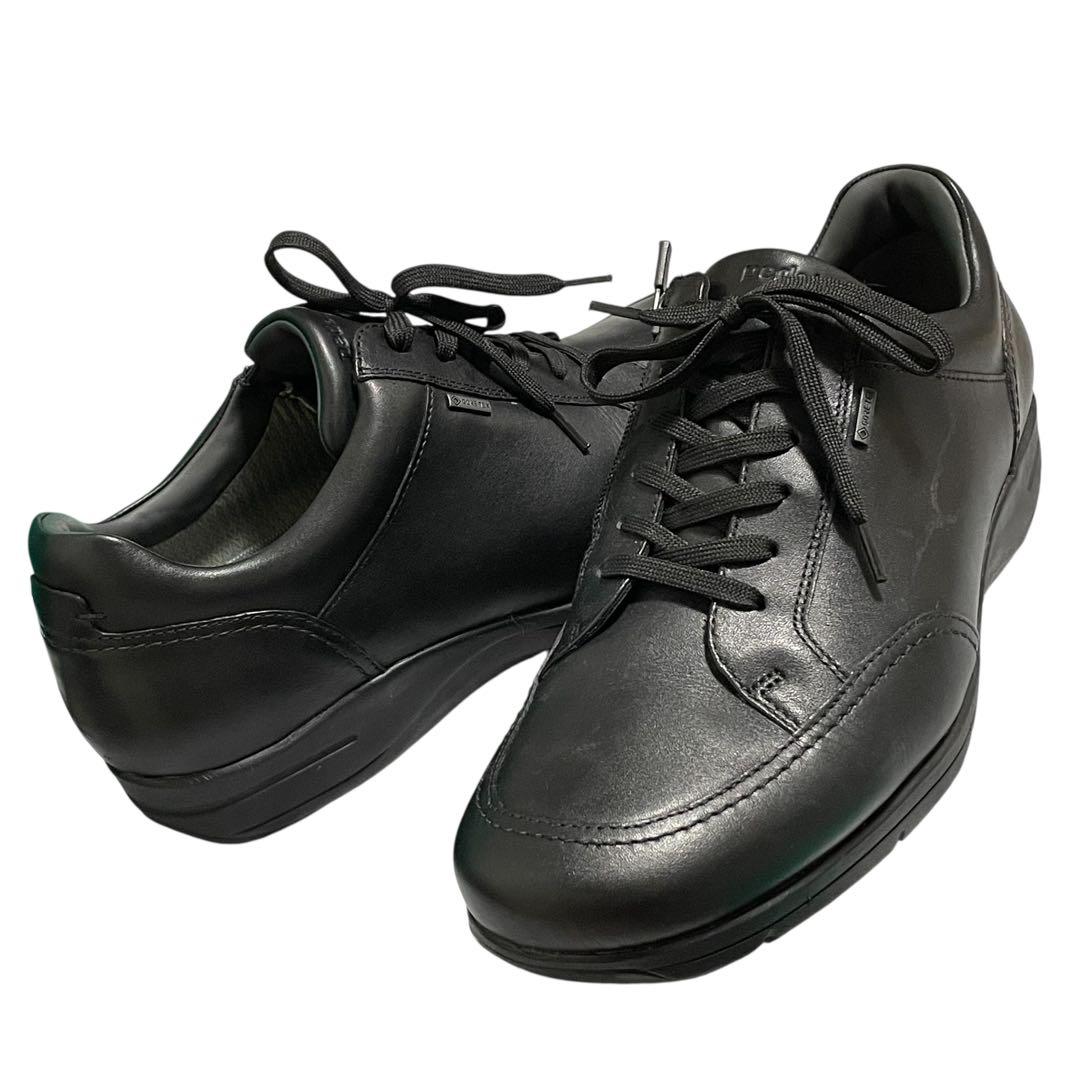 極美品 アシックス ペダラ ゴアテックス コンフォートシューズ レザースニーカー