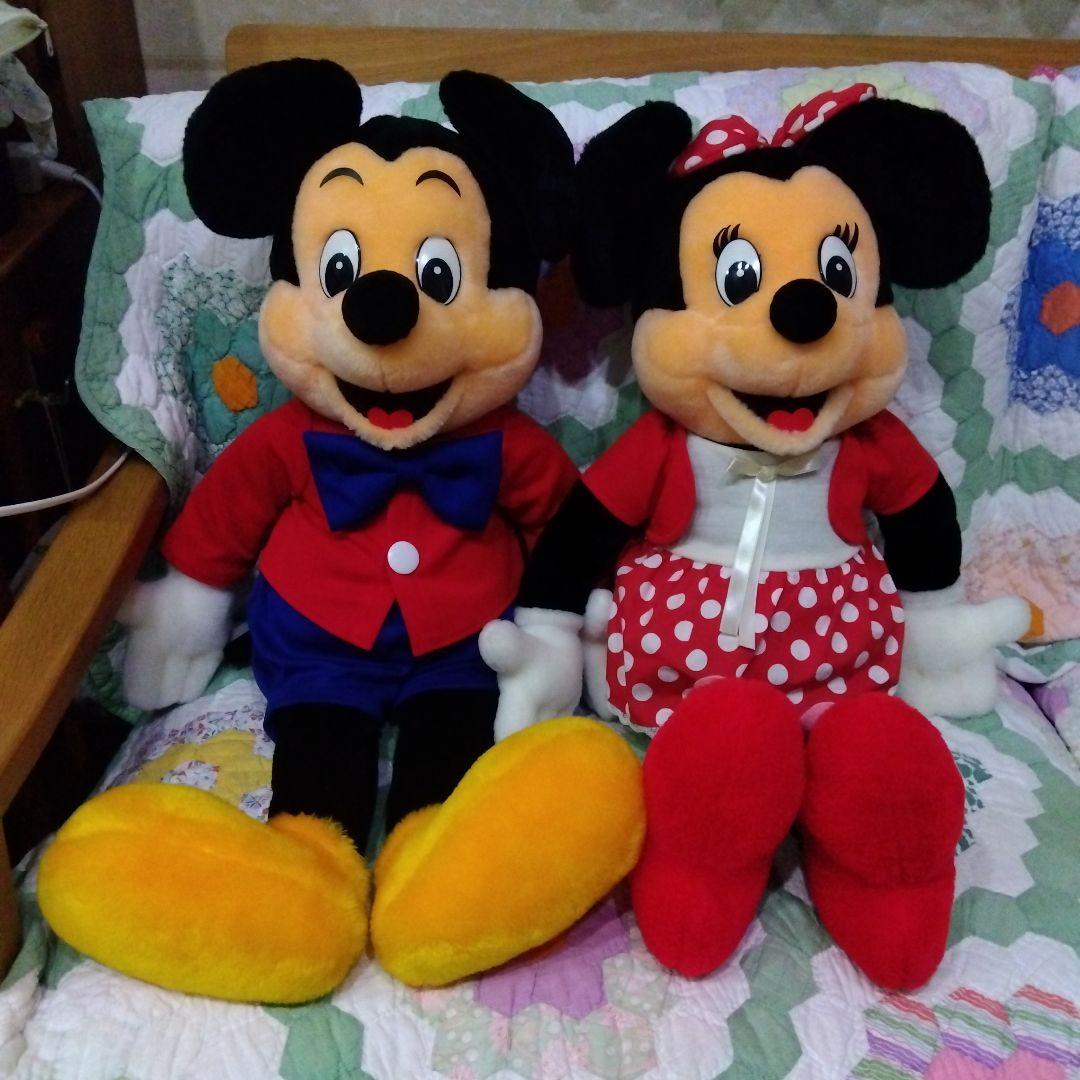 特大　ミッキー＆ミニー ぬいぐるみセット