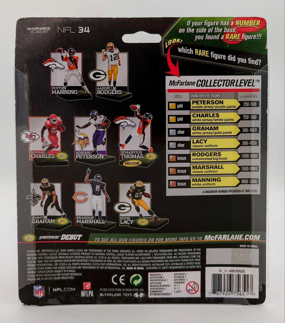 スポーツ Mcfarlane NFL AARON RODGERS