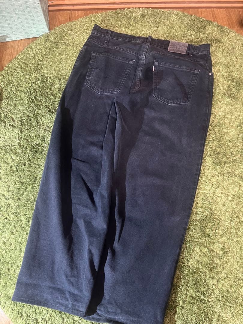 90s Levi’s Silver Tab loose USA製 ブラックデニム 90s Levi’s Silver Tab loose USA製 ブラックデニム