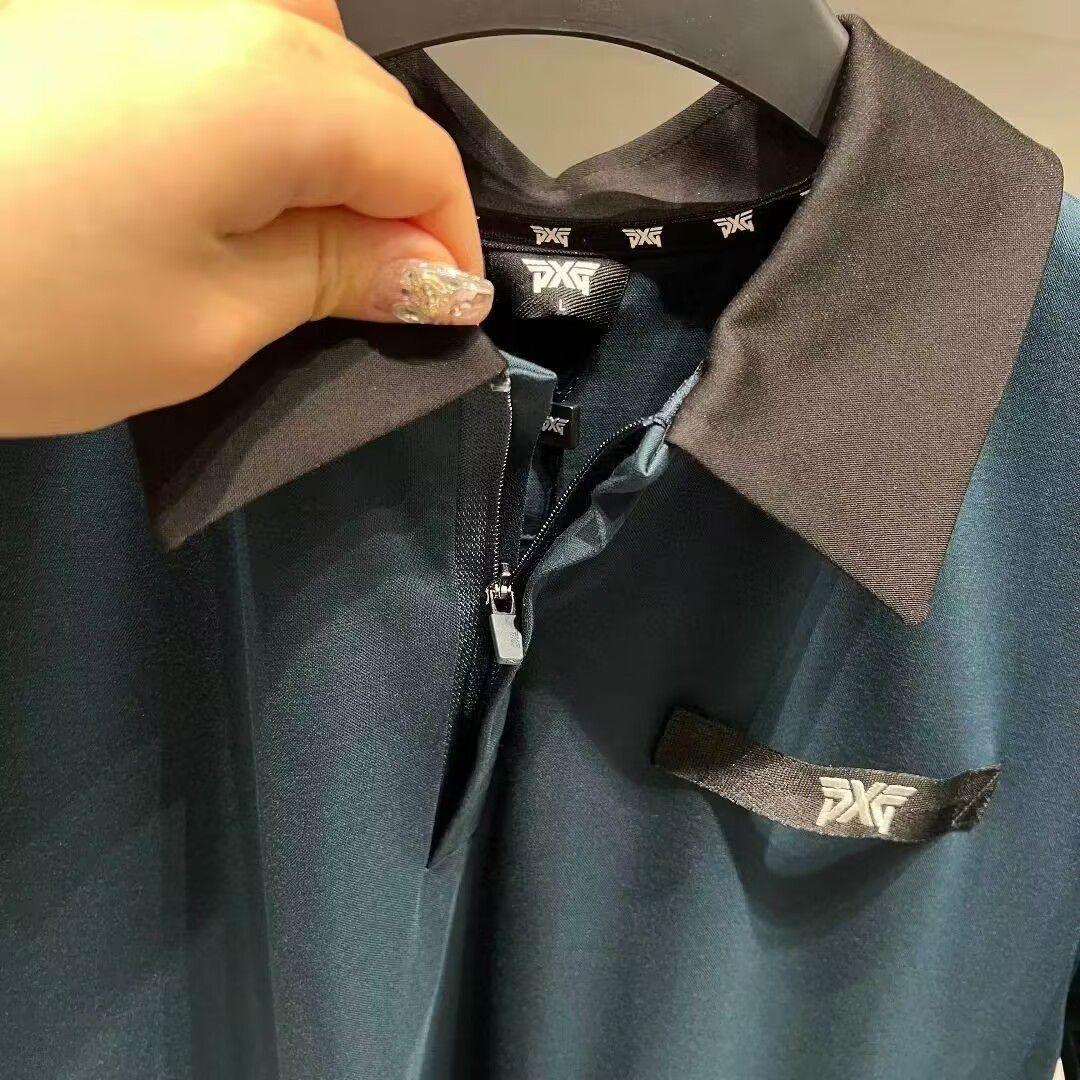 PXG ゴルフウェアメンズ 半袖Tシャツ ポロシャツ