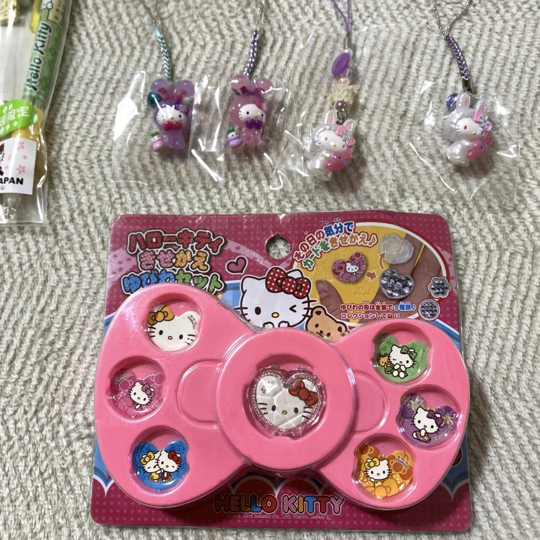 キャラクターグッズ キティご当地キティなど根付雪うさぎなど