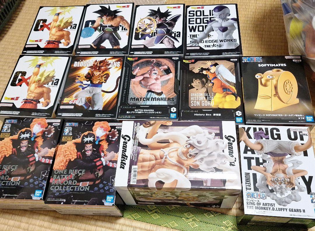 ドラゴンボール&ワンピースフィギュア