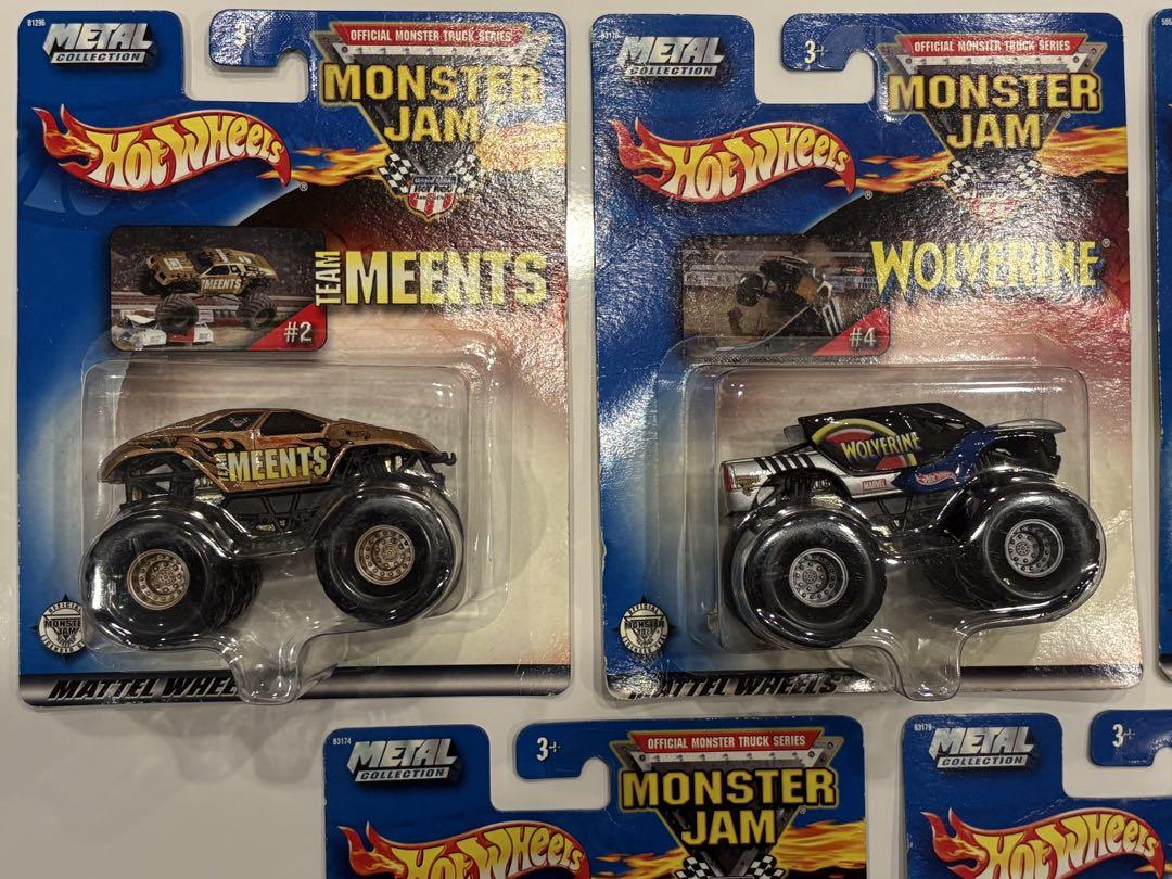 ④ホットウィール モンスタージャム 5台セット モンスタートラックmonster