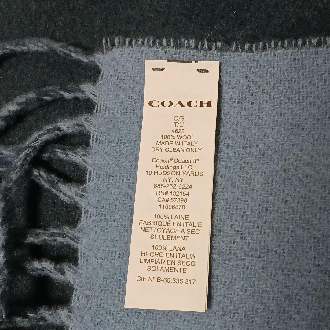 COACH コーチ マフラー ホースアンドキャリッジ 大判 マフラー 4622