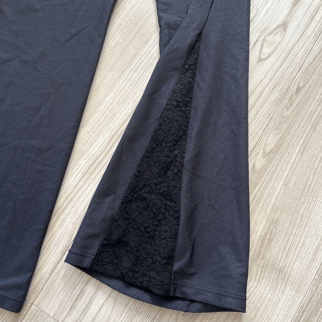 チャコット chacott フレアパンツ 黒　+トレーニングパンツ
