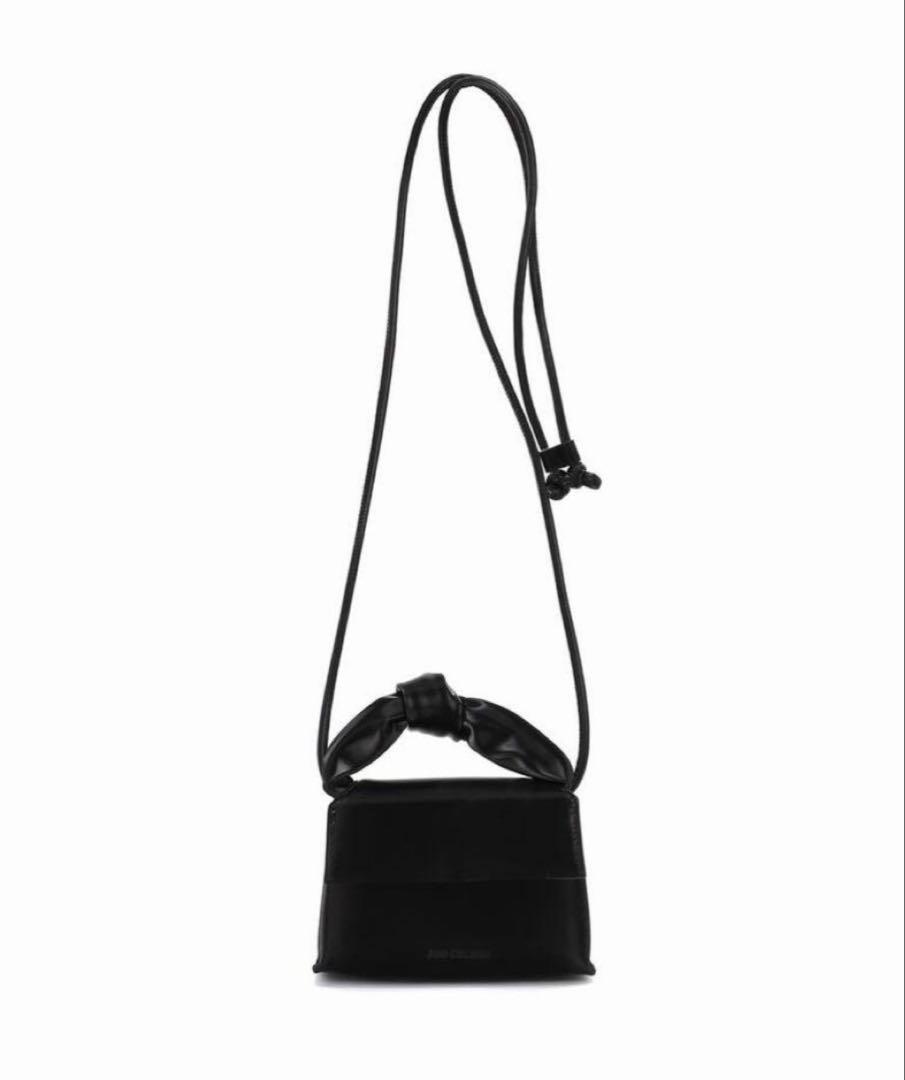 ADD CULUMN WAFT MICRO SHOULDER ブラック バッグ