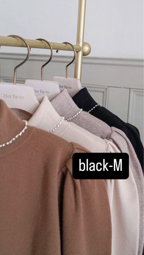 Crystal Embellished Turtleneck Knit Top