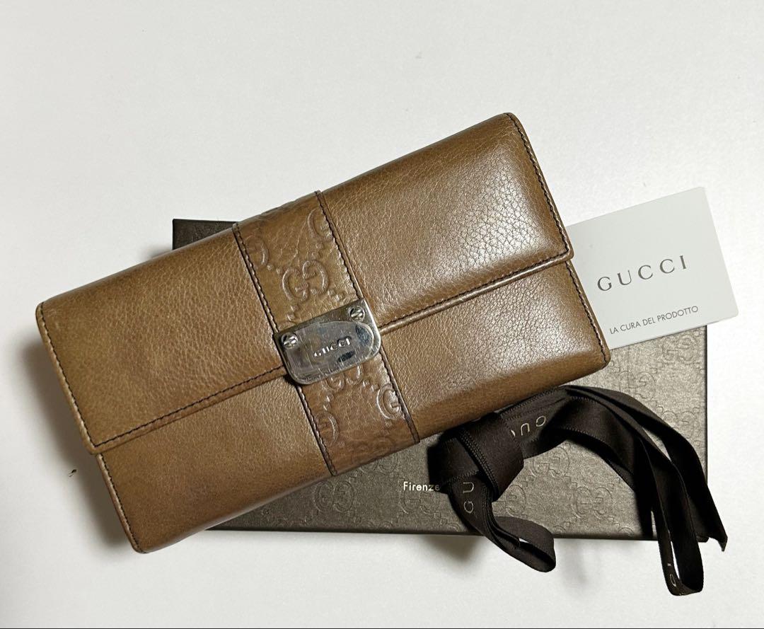 GUCCI 長財布　正規品購入