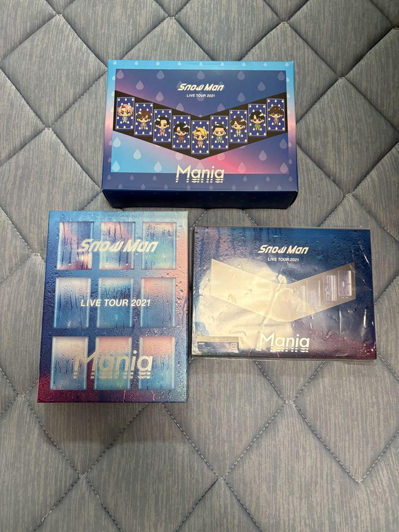 Snow Man LIVE TOUR 2021 Mania 　２形態特典付き Snow Man LIVE TOUR 2021 Mania (2Blu-ray) : Snow Man