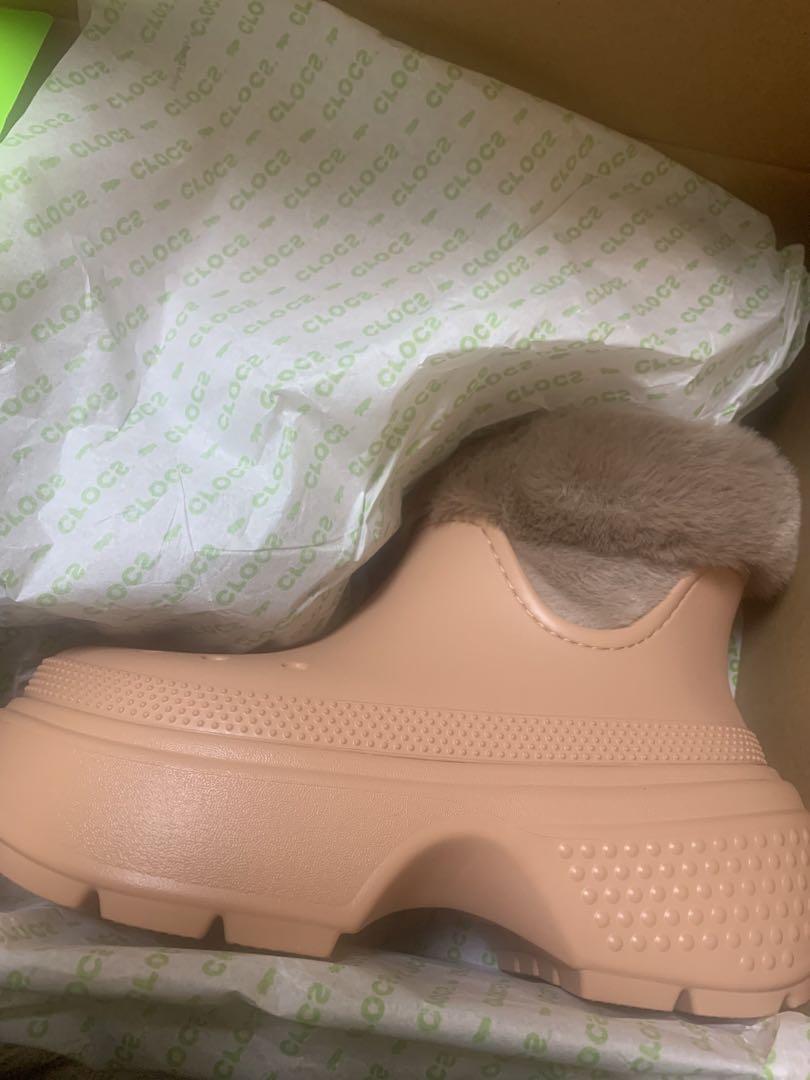 ストンプ ラインド ブーツ　crocs