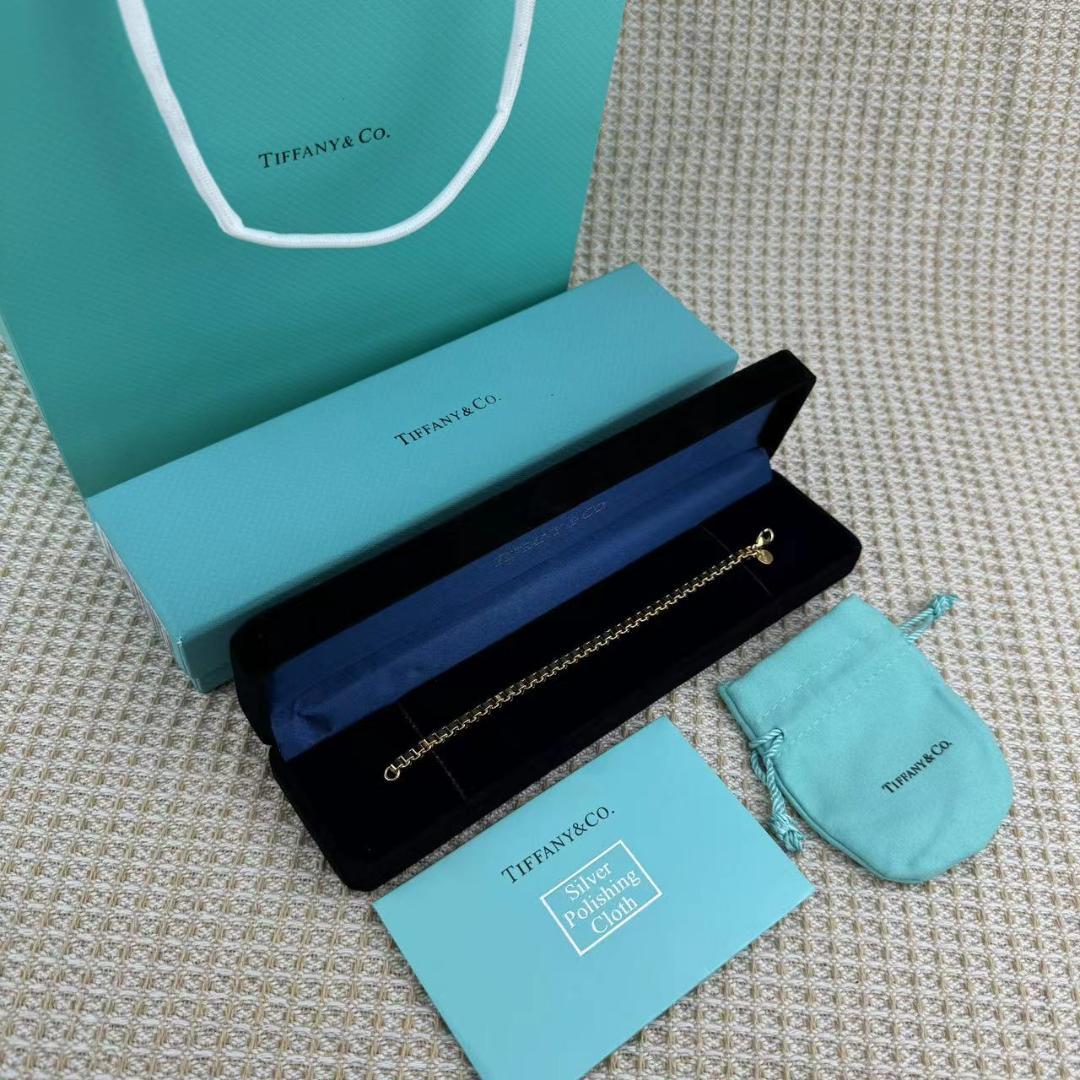 Tiffany ティファニー ベネチアン リンク ブレスレット ゴールド