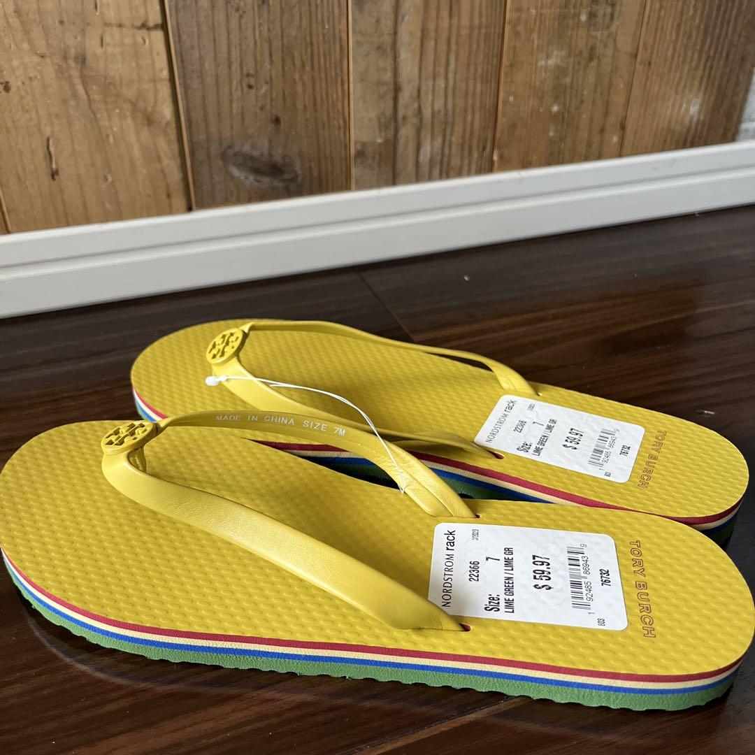 最終値下げ☆新品未使用☆ TORY BURCH ビーチサンダル
