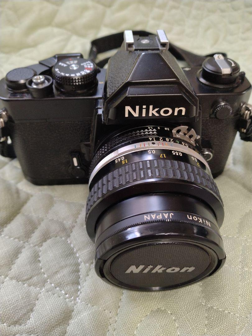 ニコン FM ブラックボディー完動品 Nikon FM ニコン ボディ ブラック MF 一眼レフ フィルムカメラ