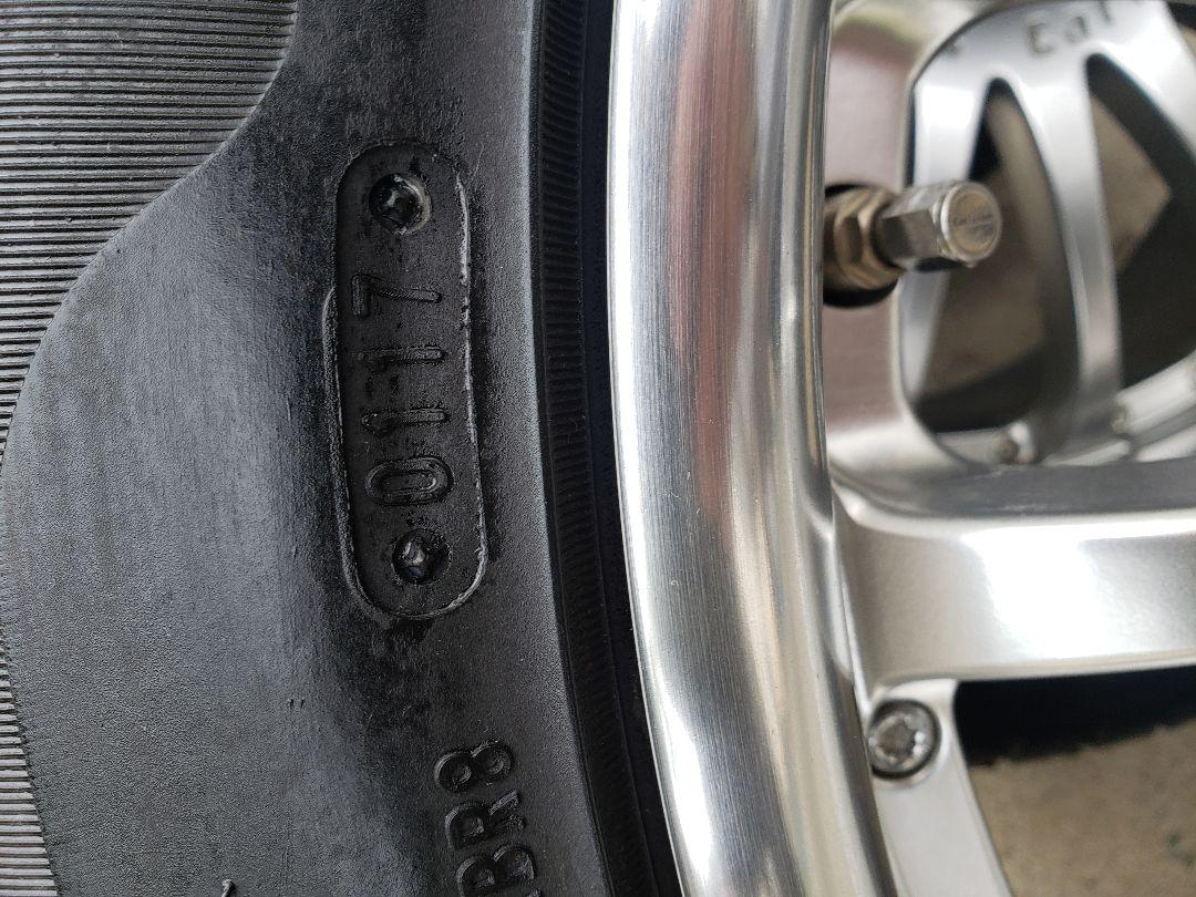 8　　　カールソン　21インチ　タイヤ付　バリ山　265/45R21