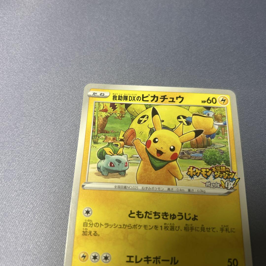 救助隊DXのピカチュウ