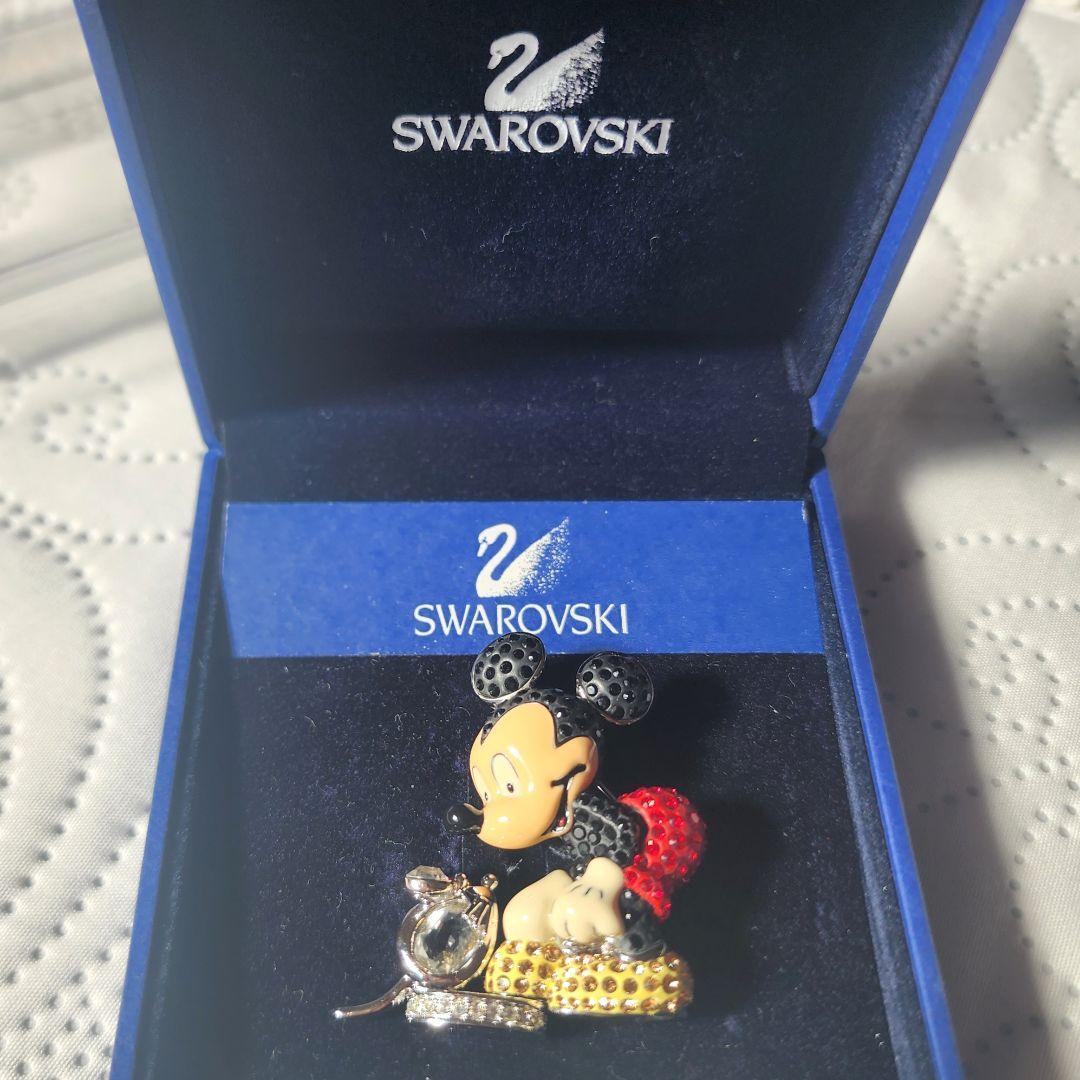 SWAROVSKI スワロフスキー ミッキー コラボ ブローチ 2005限定 SWAROVSKI スワロフスキー ミッキー コラボ ブローチ 2005限定