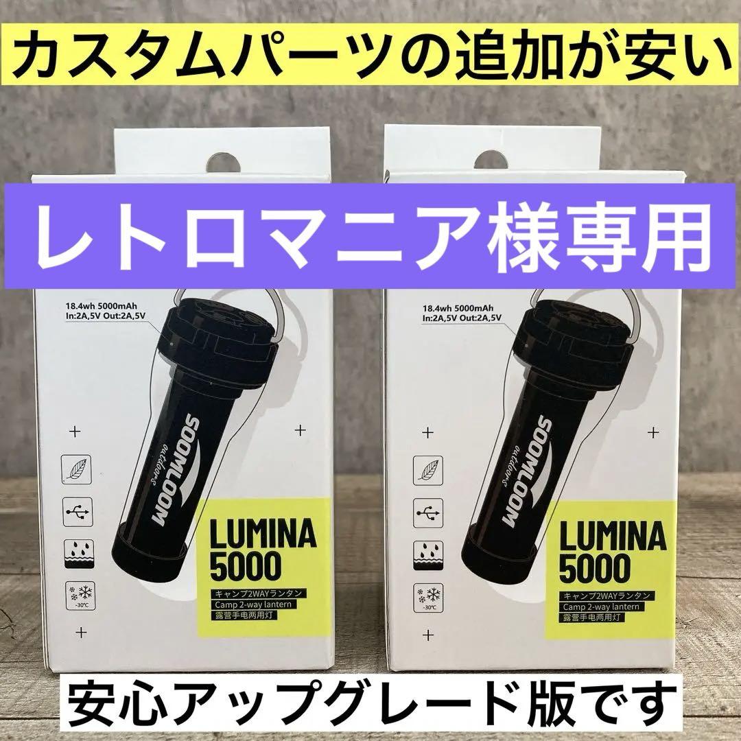 2個　最安値　lumina5000 ルミナ5000 スームルーム　ゴールゼロ　⑥