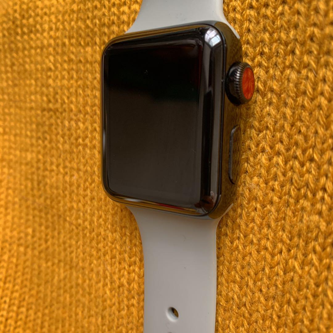 ブラック系最大12%OFFクーポン Apple Watch Series 3 Cellular38mm 得割60% 【10/2まで⚠️】Apple series3 Watch その他