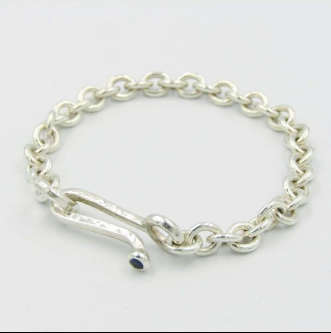 マルコムベッツ　Malcolm Betts チェーンブレスレット　シルバー