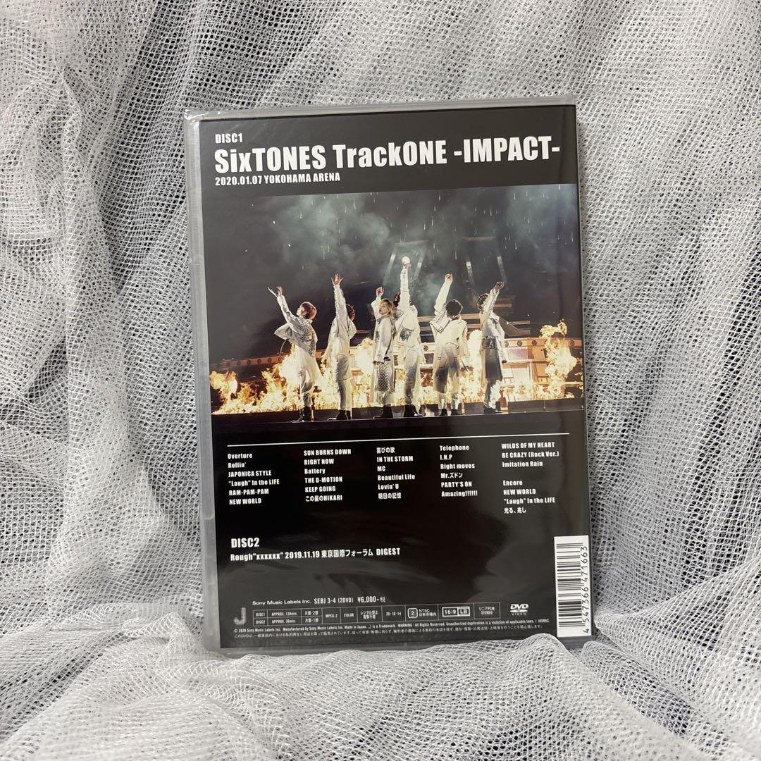SixTONES/TrackONE-IMPACT-未開封 未開封】SixTONES TrackONE-IMPACT-〈初回盤・通常盤〉