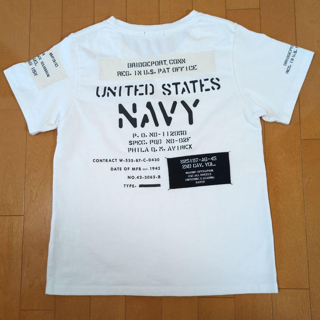 AVIREX アヴィレックス バックロゴTシャツ レディース