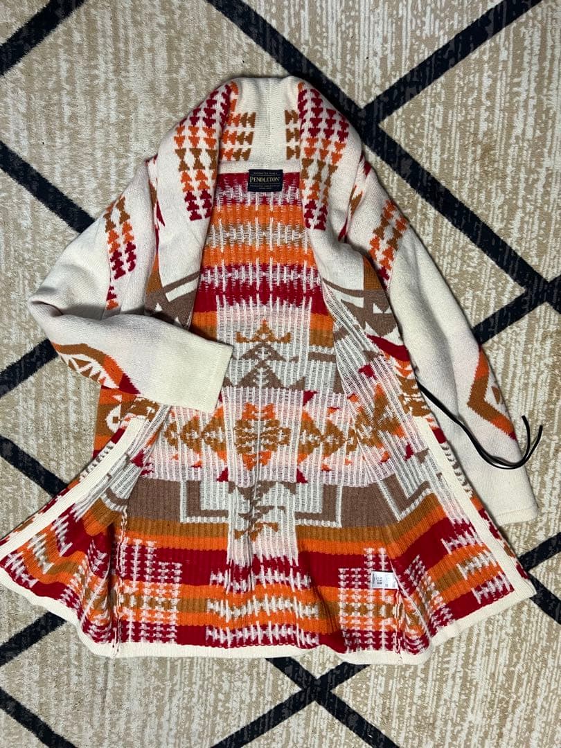 早い者ガチ PENDLETON ニットカーディガンM PENDLETON