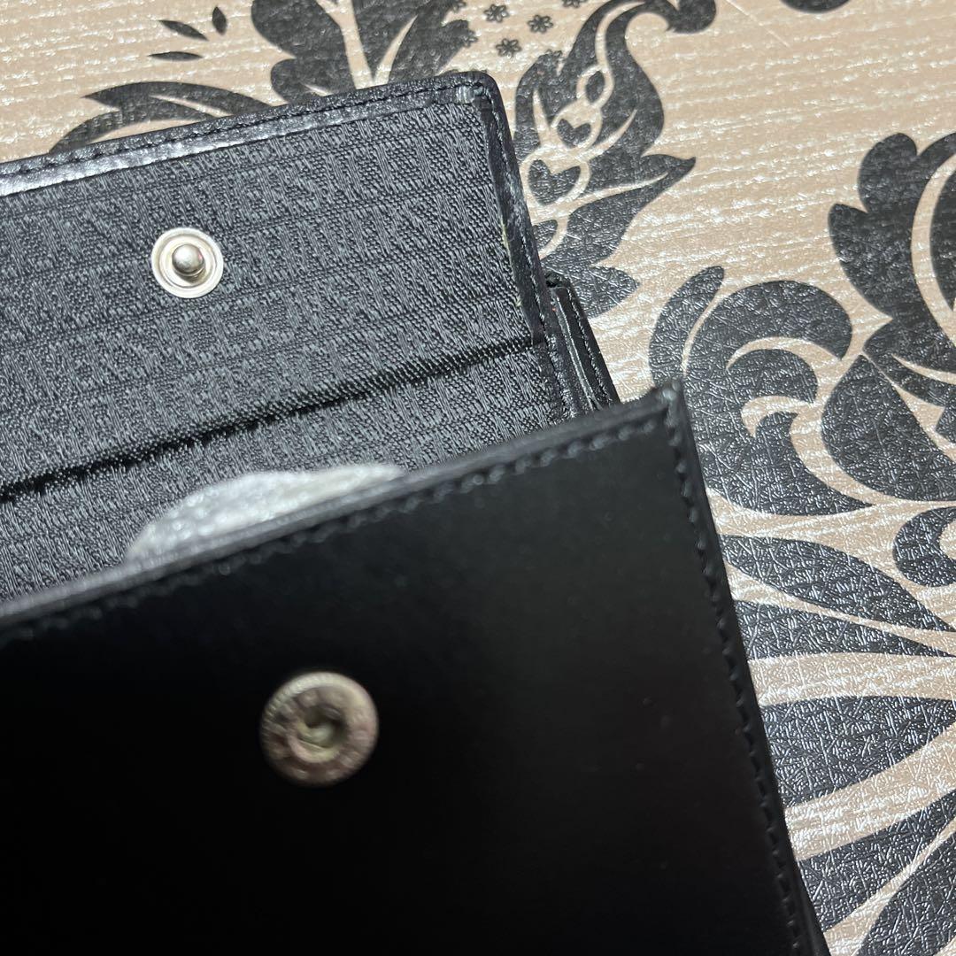 VERSACE ブラック 二つ折り財布