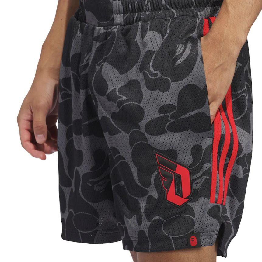 ■新品 adidas BAPE Dame 9 ショートパンツ L バスパン■