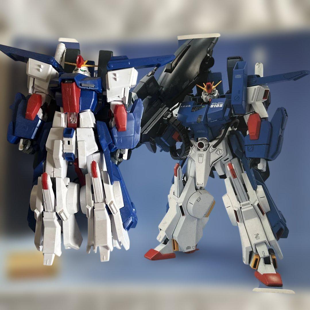 MG FA-010S フルアーマーZZガンダム 途中制作品