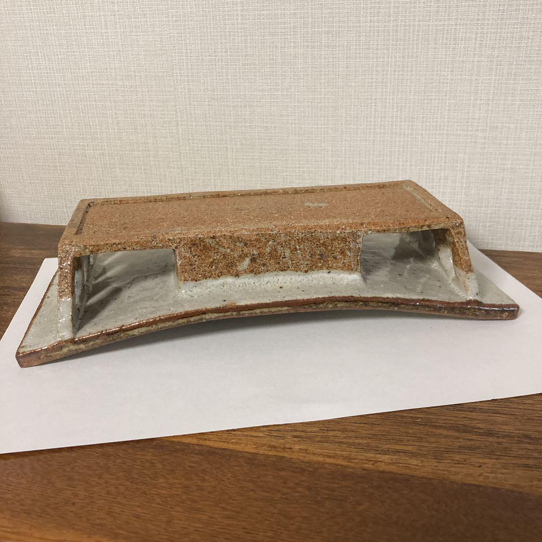 灰皿　昭和時代　桔梗　作者不明