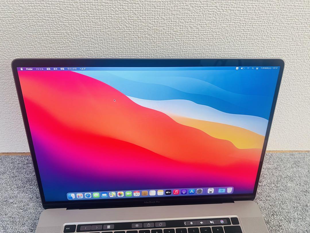 Macbook Pro 2019 16インチ Core i9-32GB-1TB