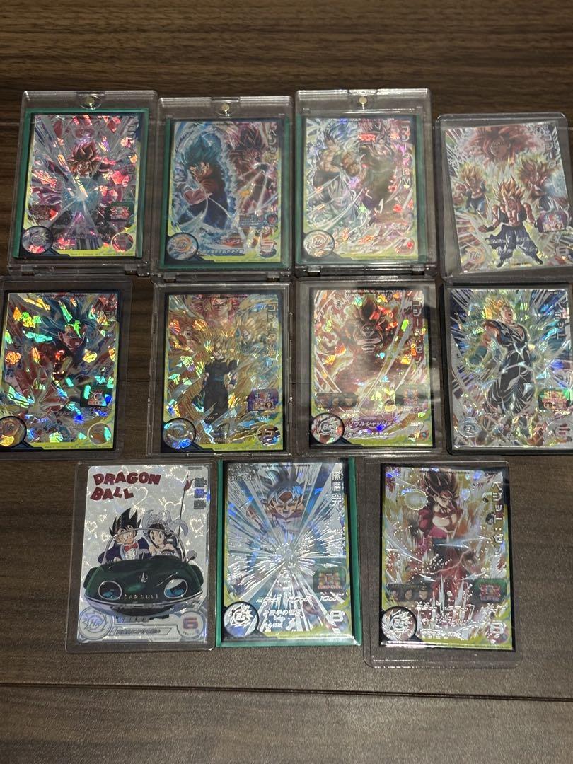 ドラゴンボールヒーローズ　SEC UR DA P ゴジータ　ベジット　クラチェン